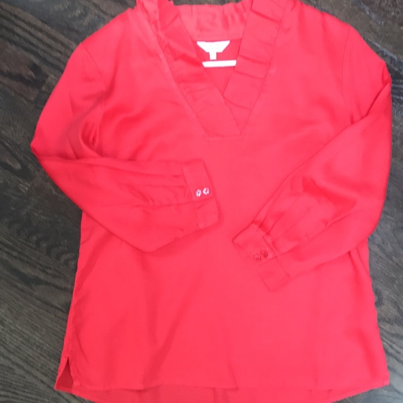 crown & ivy 3/4 sleeve shirt - Picture 2 of 4